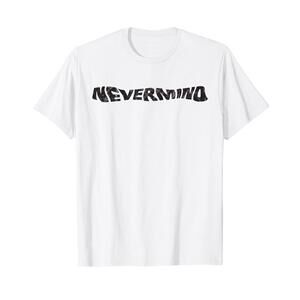 Nevermind Graphic Distressed T-Shirt